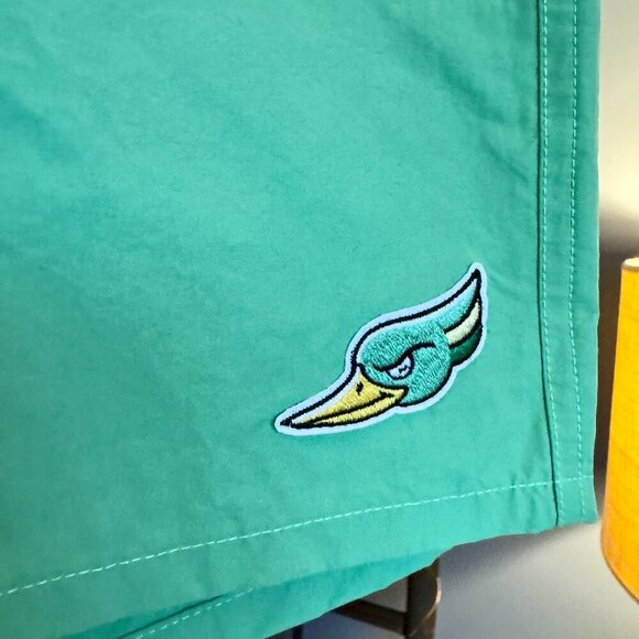 SWAM x Woodpecker Light Green Swim Shorts NWT - Picture 6 of 13